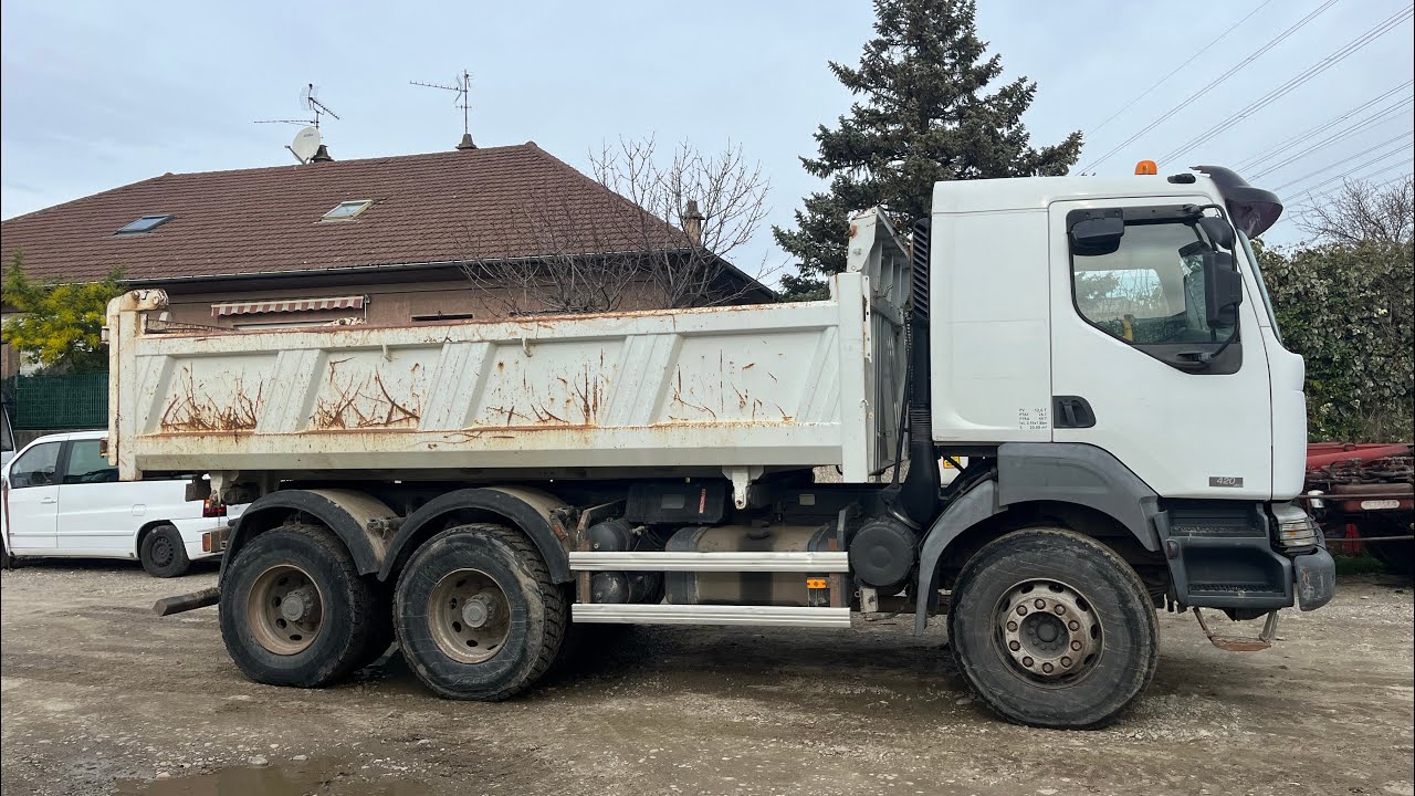 Renault Kerax 420 DCI 6x4 benne