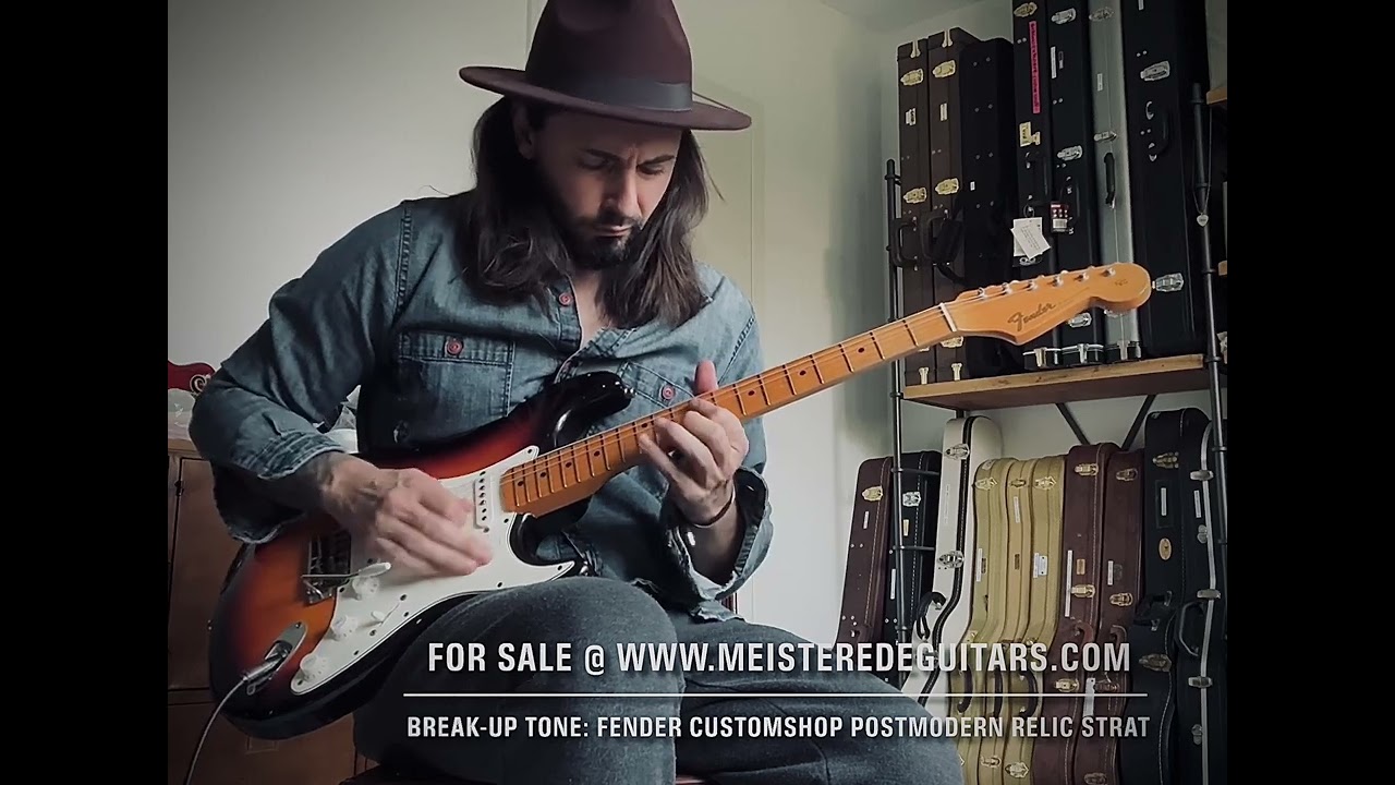 For sale @ www.MEISTEREDEGUITARS.com - breakup tone: Fender Customshop JRN Relic postmodern Strat