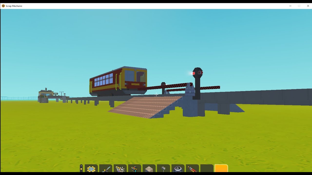 Scrap Mechanic #15 Újdonságok a vasúton