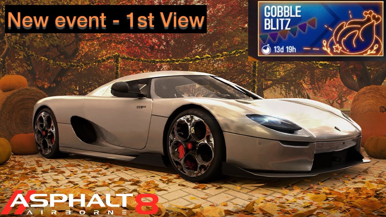 New Gobble Blitz Event - Thanksgiving 🦃 | Asphalt 8