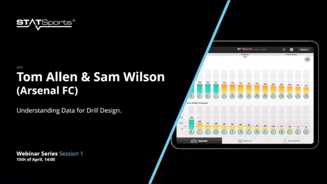 STATSports Webinar Session 1 | Tom Allen & Sam Wilson | Arsenal FC |