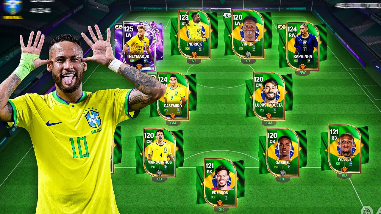 Brazil - Best Special 2026 World Cup Brazil squad FC Mobile