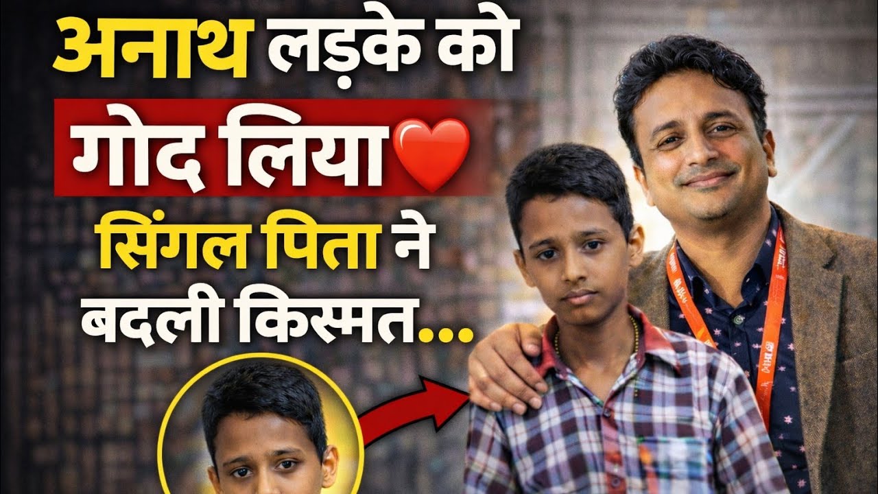 एक सिंगल पिता ने अनाथ किशोर को चुना,और साथ-साथ दो ज़िंदगियाँ बदल गईAn OrphanTeenage boy Nobody Chose