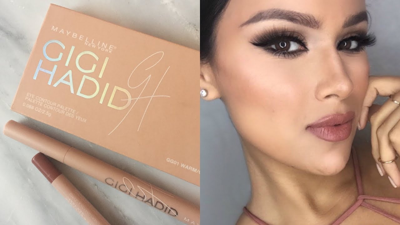NIGHT OUT MAKEUP: GIGI HADID x MAYBELLINE