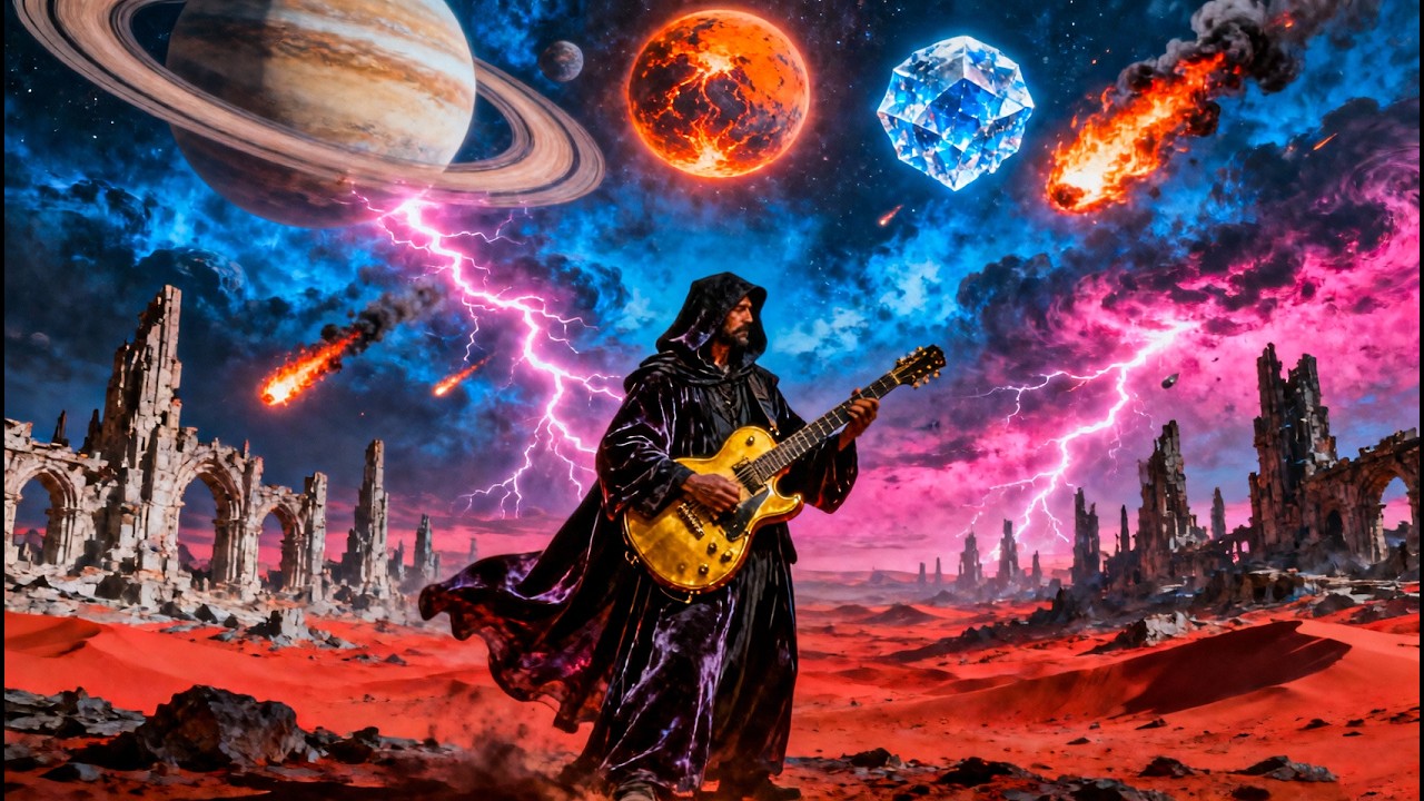 Psychedelic Desert Blues Rock | Midnight Highway Ambient Chill