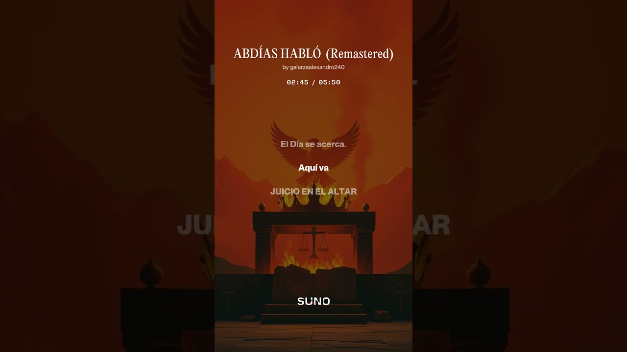 EL PROFETA ABDÍAS HABLÓ  Trap Music