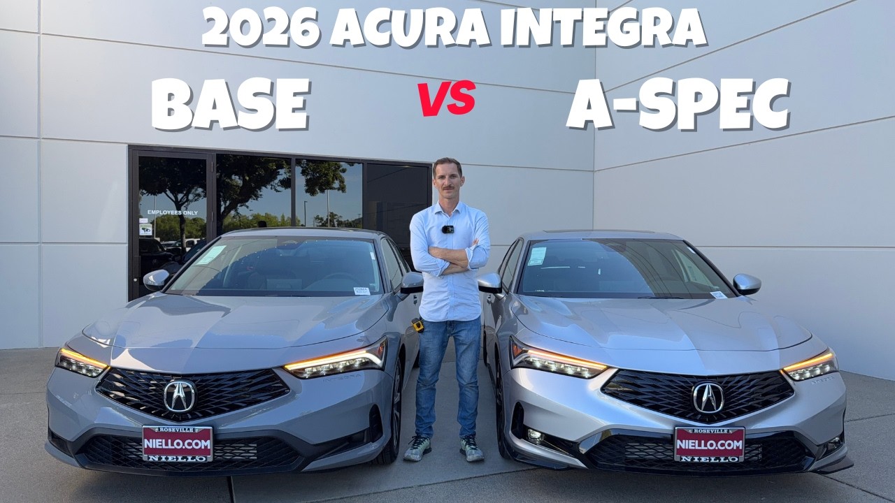 2026 INTEGRA Base vs A-Spec: Which Should You Buy?