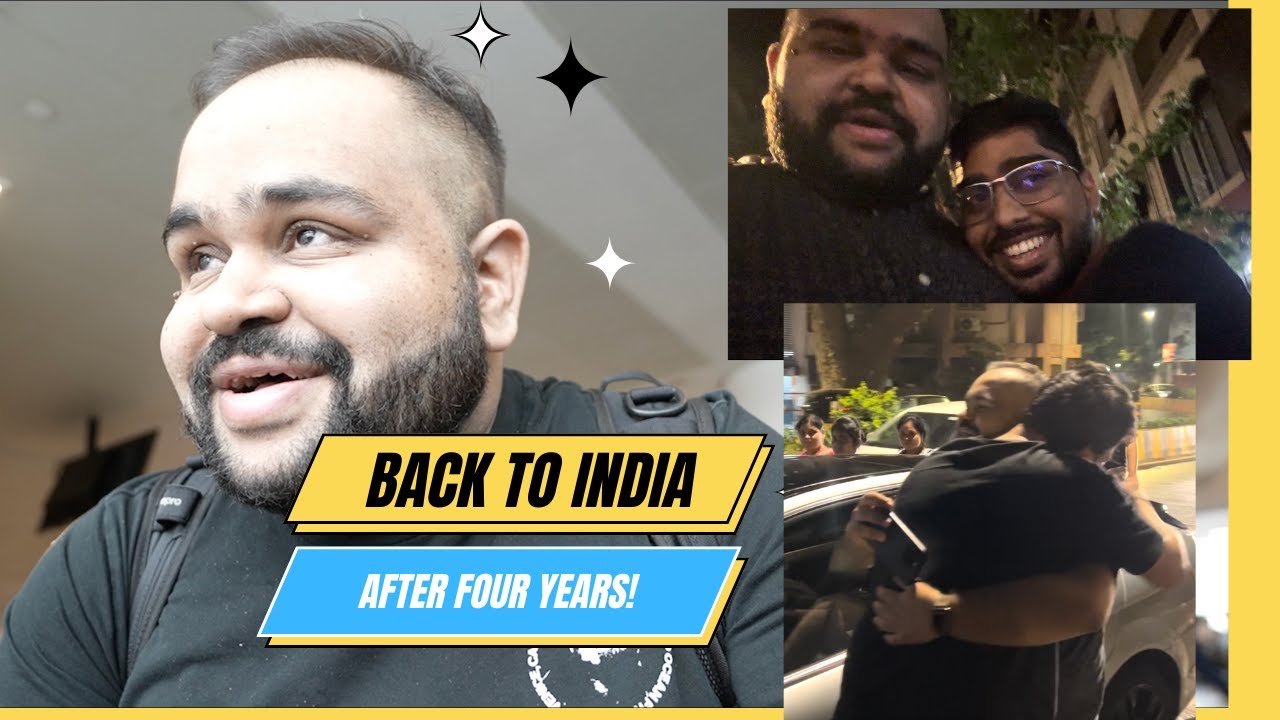 SURPRISE VISIT TO INDIA! MY FRIENDS ALMOST CRIED