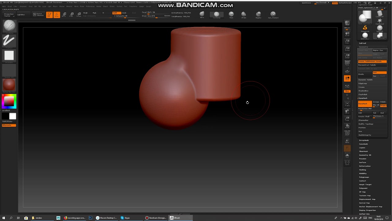 merging subtools in Zbrush