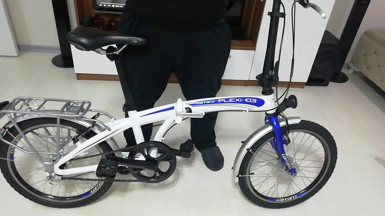 Carraro Flexi 103 Katlanır Bisiklet incelemesi Shimano nexus göbekten 3 Vitesli model