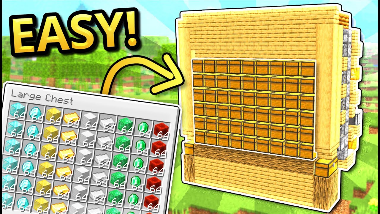 Система сортировки предметов Minecraft MULTI: тихая, без задержек, простая, расширяемая!
