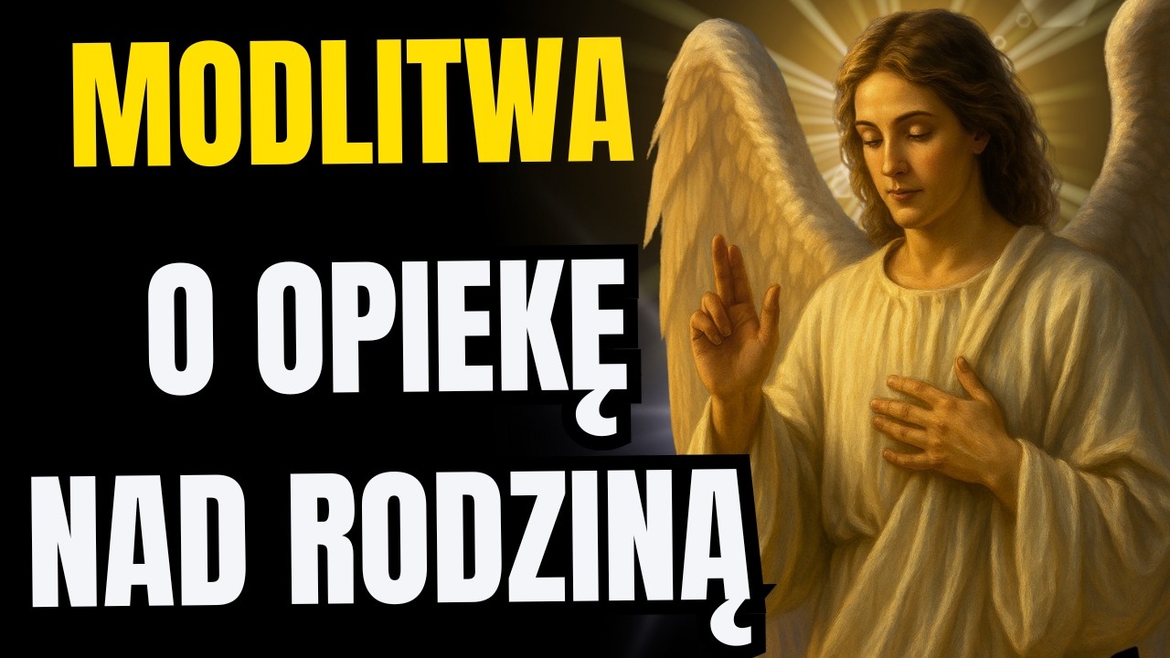 Modlitwa Wieczorna do Anioła Stróża o czuwanie i opiekę nad rodziną