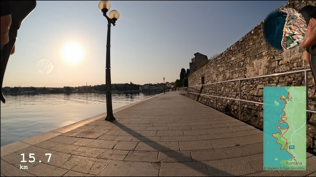 Funtana to Poreč - by the Cost