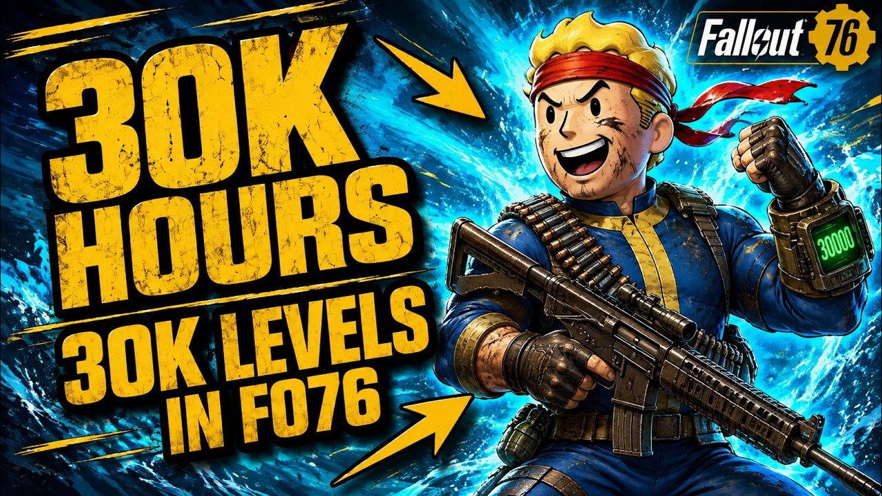 23K LEVEL, 30K HOURS&hellip; THIS IS FALLOUT 76 AT ITS LIMIT