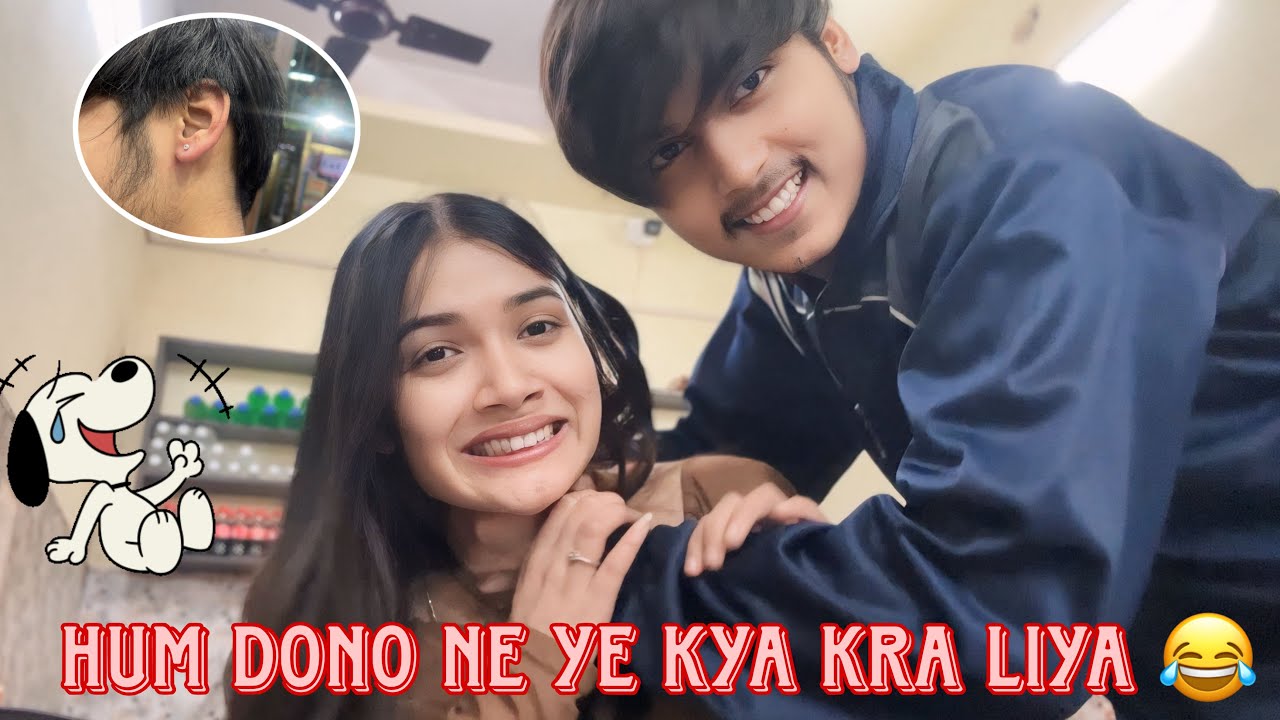 Ruhi ne kraai piercing 😍 || hum dono Ki ldaai ho gai 🥲 || The Mk vlogs 