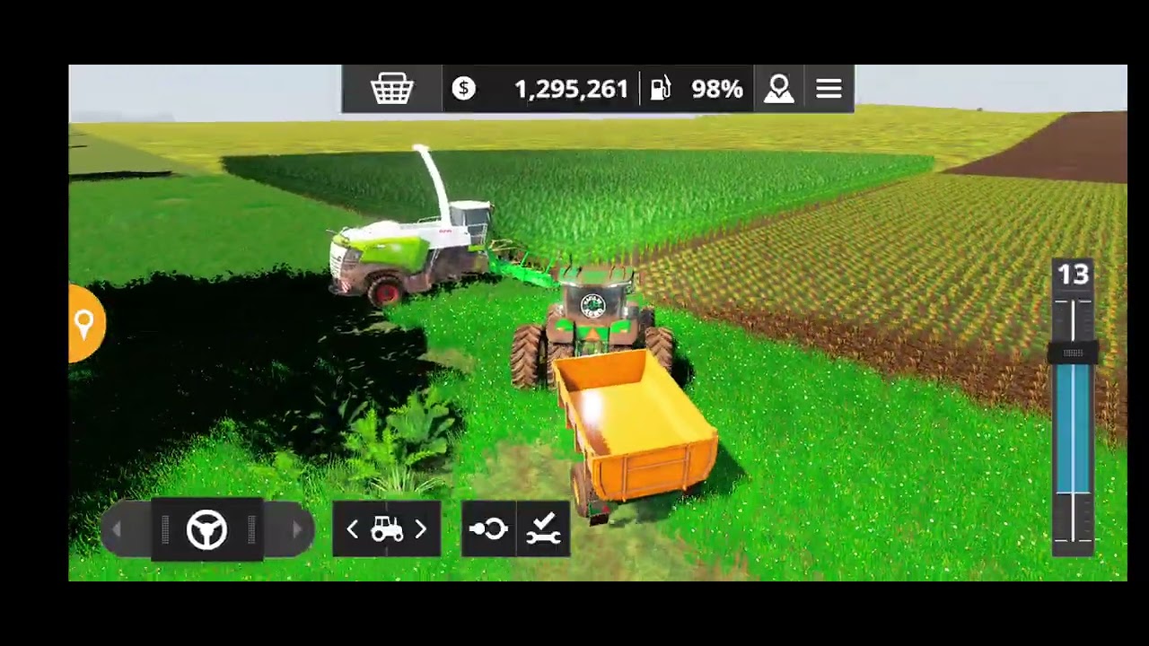 Parte 8 fazendo silagem no farming simulador 20 