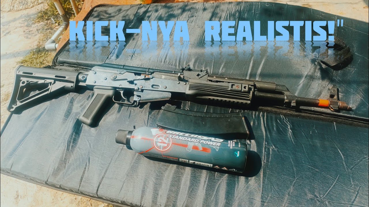 Review airsoft AK101 GBBR (