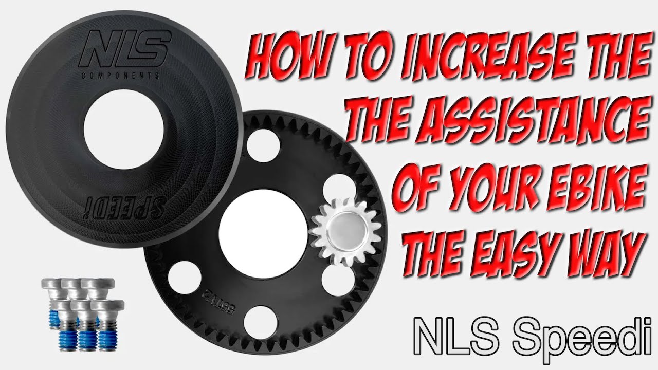 How to increase the speed of your ebike the easy way.