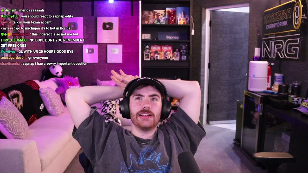 reacting and andying Sapnap Kick VOD (06/15/24)
