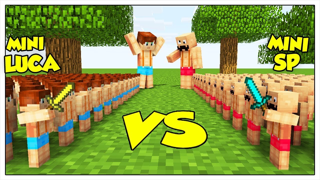 MINI-LUCA CONTRO MINI-SPJOCKEY! - Minecraft ITA