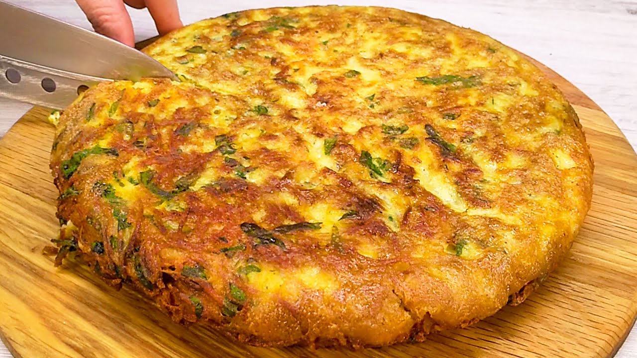 Когда у вас есть 3 картофелины и 3 яйца, приготовьте это вкусное блюдо. Недорогой и простой