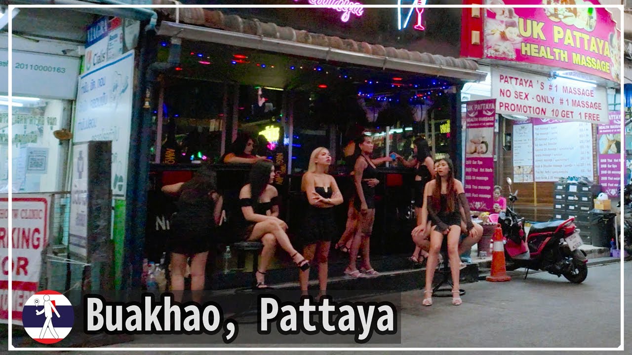 Crossing Pattaya's Buakhao Road. Updated on March 29, 2025.