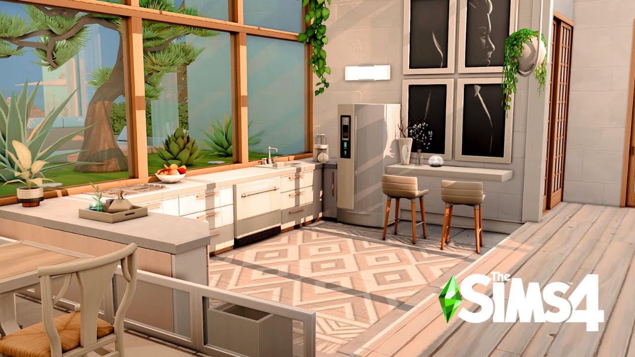 Villa Modern Minimalis Untuk Power Couple | The Sims 4 Indonesia Speed Build