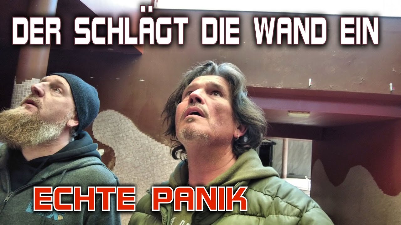 FLUCHT aus dem SAUNAPARK der SCHLÄGT die HAUSWAND ein😱GESTOHLENE AUTOS  auf dem SAUNAPARKPLATZ😱