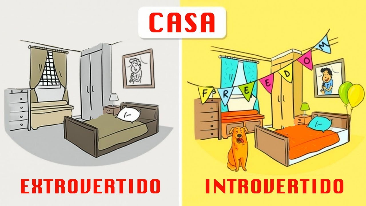 INTROVERTIDOS VS. EXTROVERTIDOS
