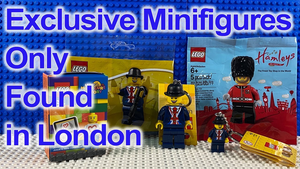 Exclusive LEGO Minifigures only found in London | Hamleys and Leicester Square
