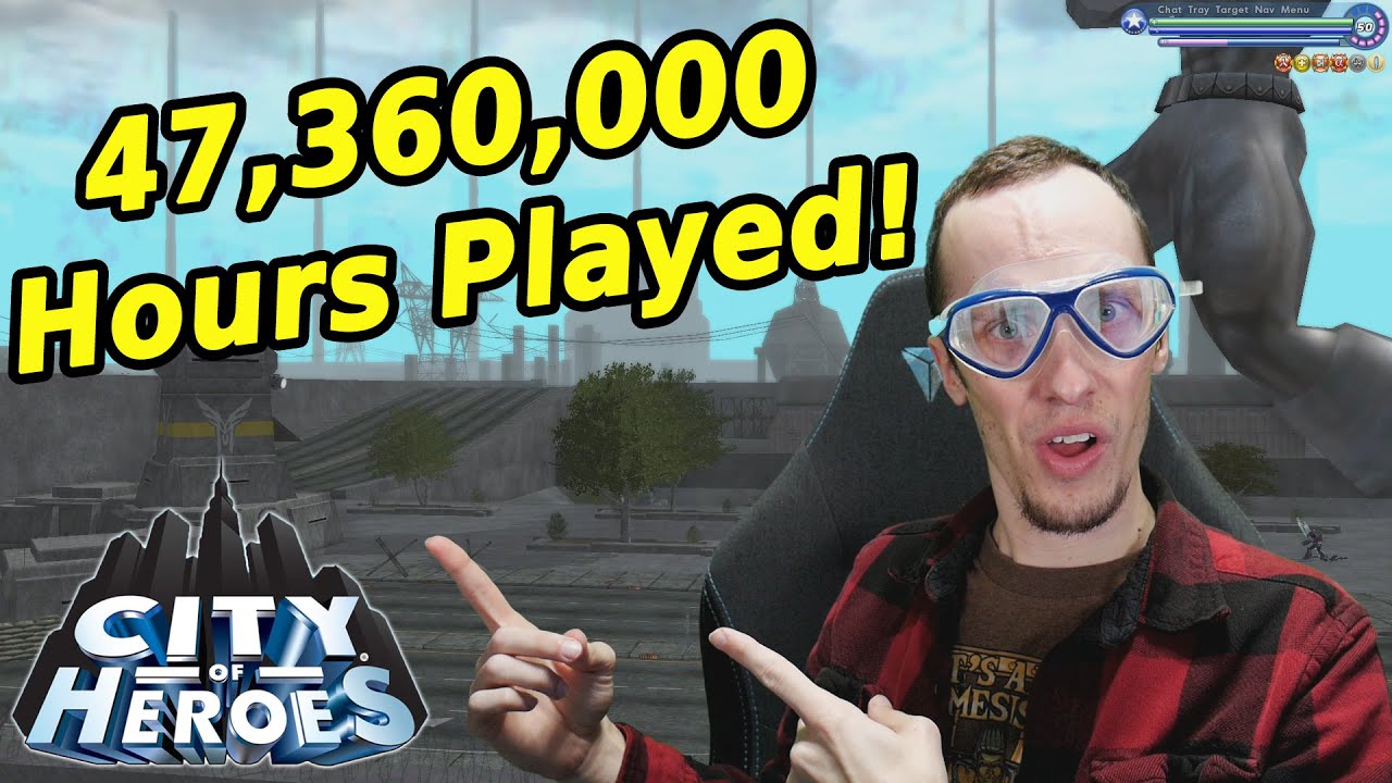 We've Played City of Heroes A LOT | Homecoming Statistics