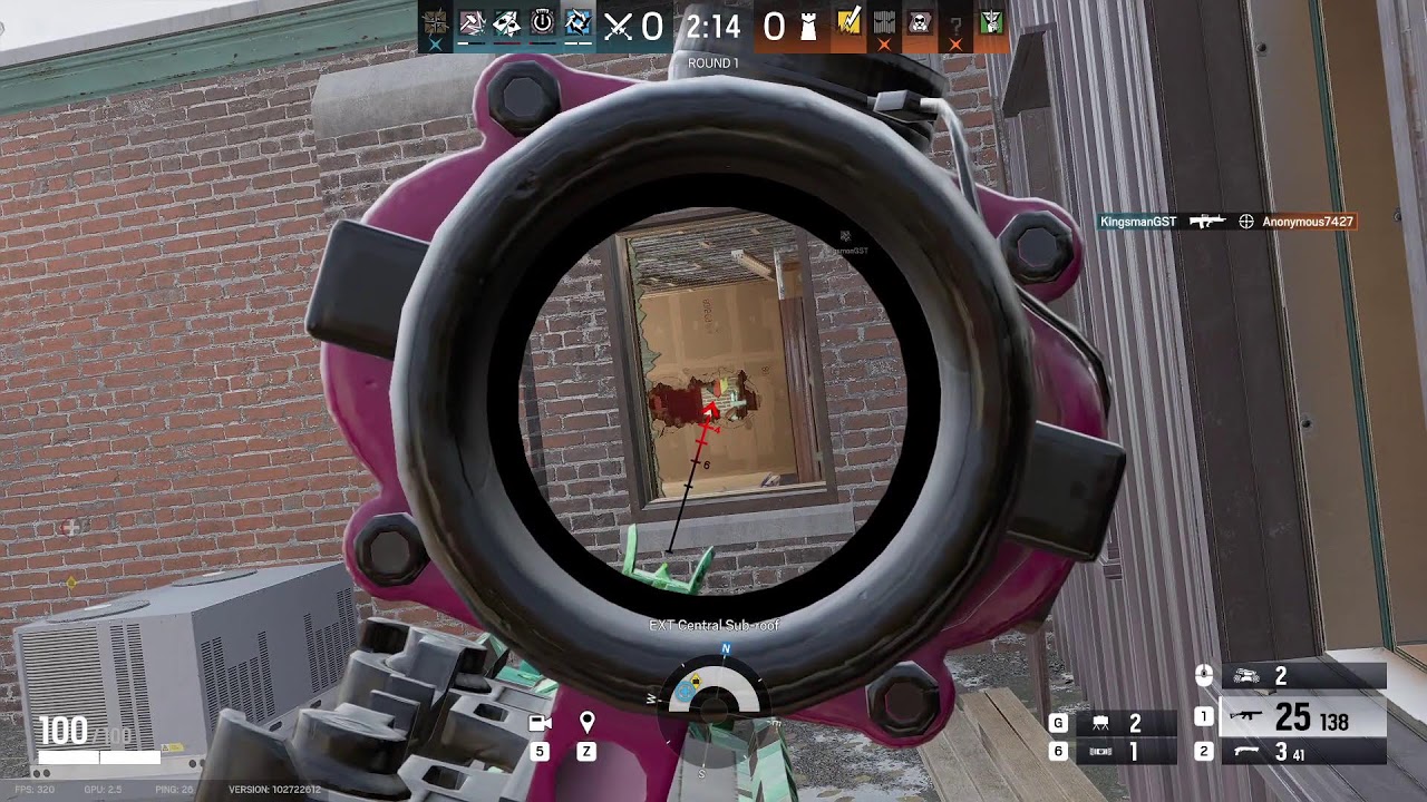 R6 w/Kingsman