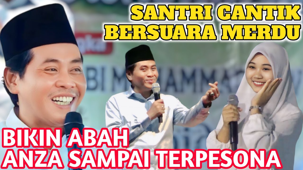 KH ANWAR ZAHID TERBARU, BERTEMU ADEK BELA SANTRIWATI CANTIK SHOLAWAT SUARA MERDU ABAH ANZA TERPESONA