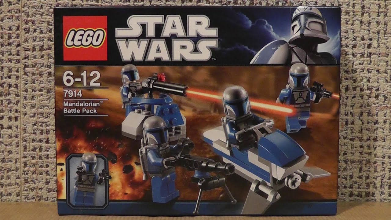 LEGO STAR WARS 7914 MANDALORIAN - ZESTAW BITEWNY