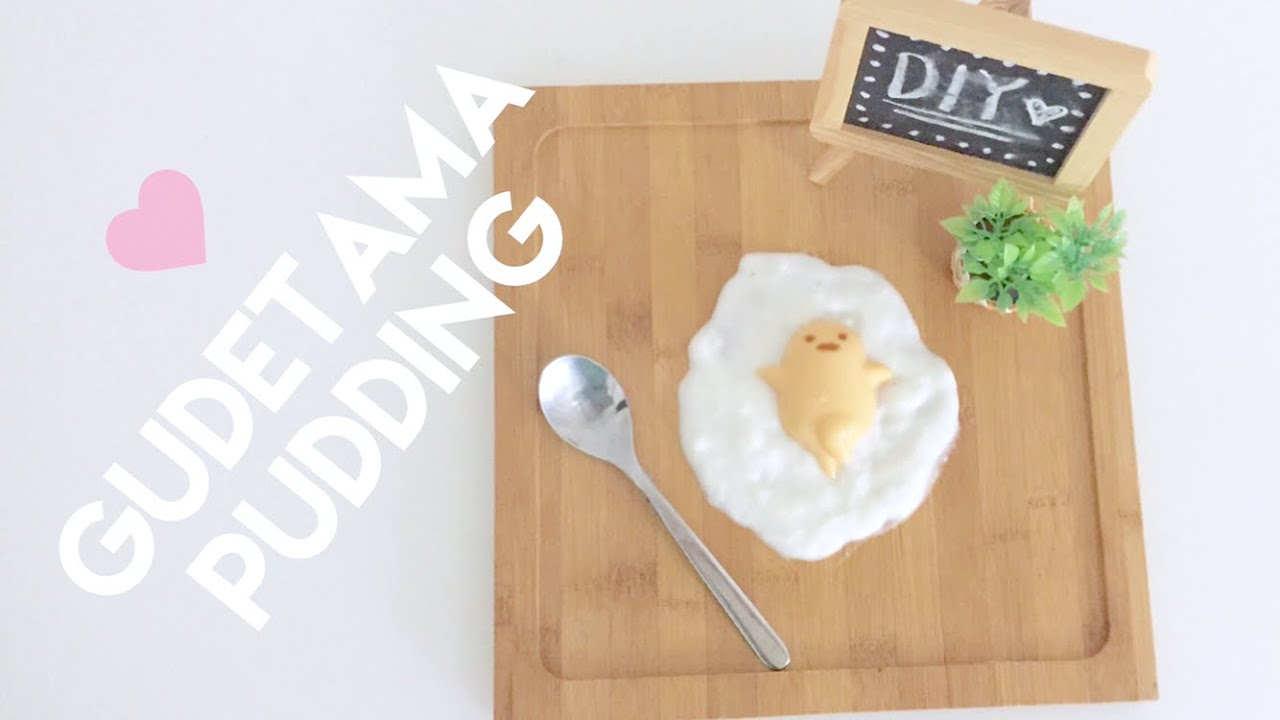 Gudetama Pudding Lazy Egg DIY Japanese Candy Kit