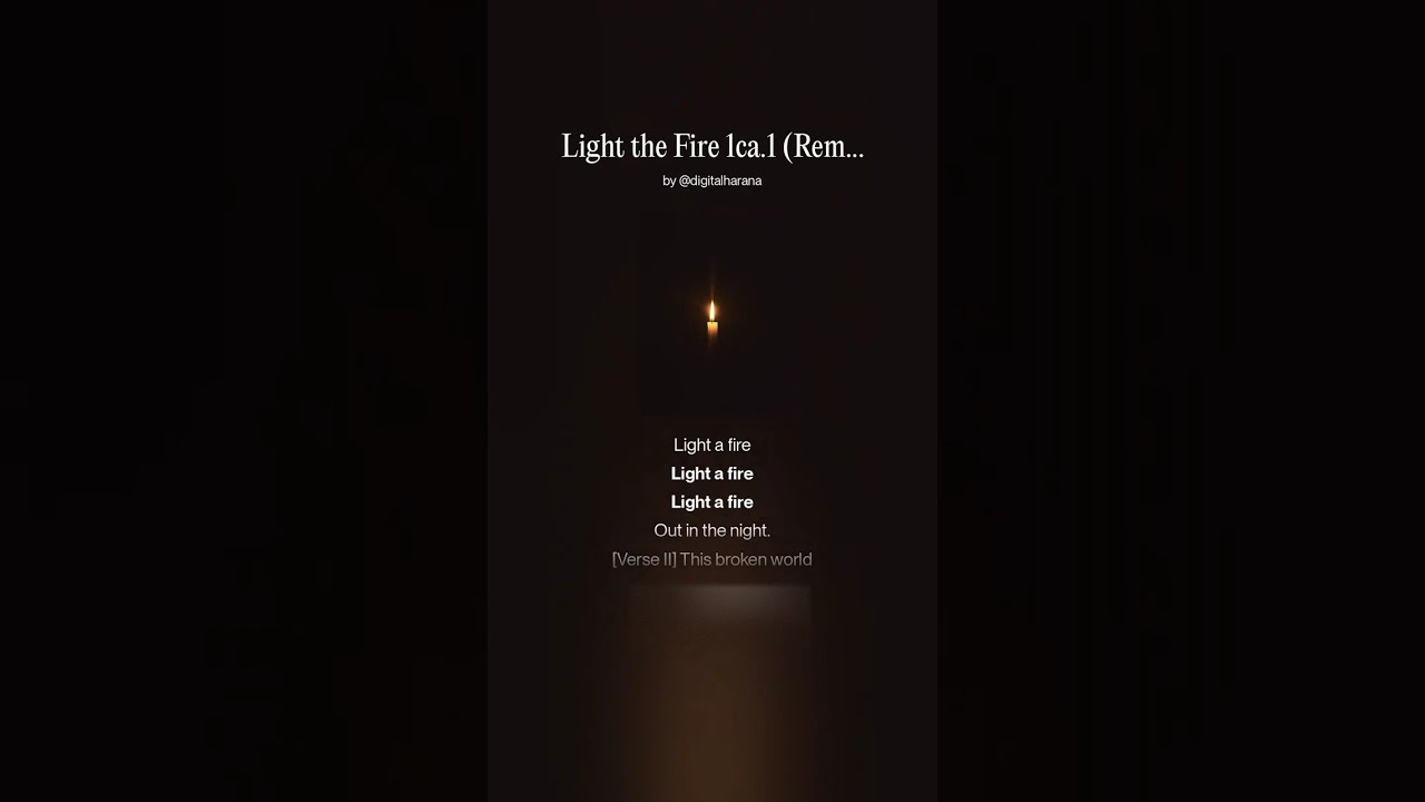 Light the Fire 1ca.1 Remastered1