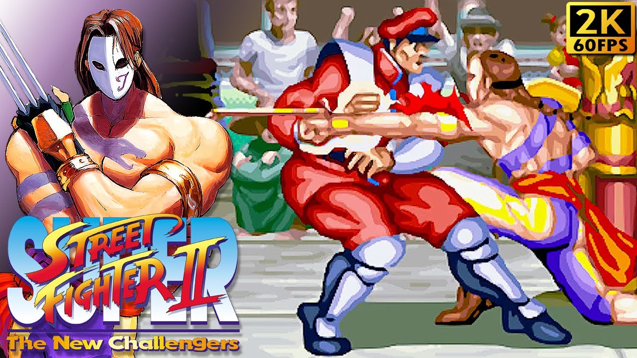 Super Street Fighter II: The New Challengers (1993 / Arcade)｜Vega｜UHD 2K 60FPS