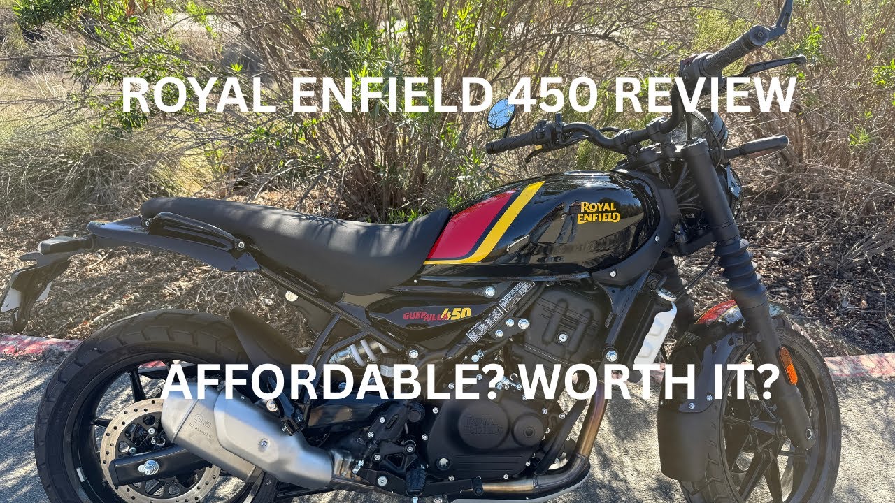 Обзор мотоцикла Royal Enfield Guerrilla 450 2026 года | Доступный, интересный… Но стоит ли он сво...