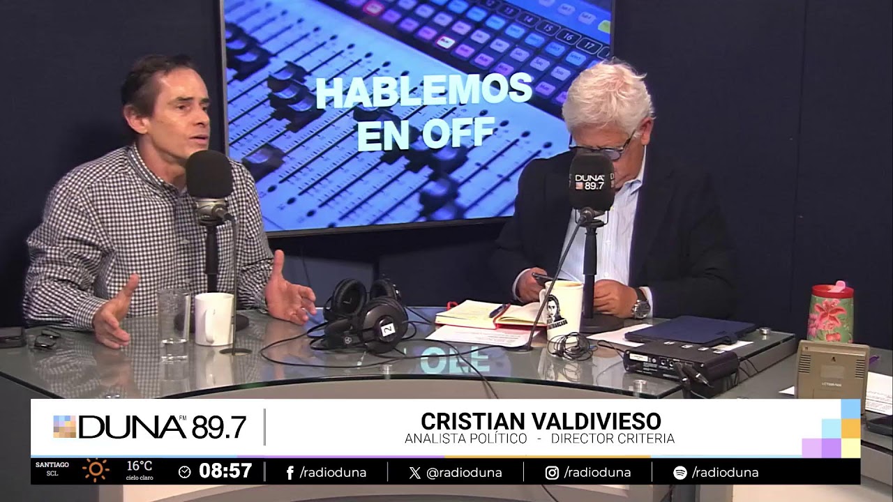 DUNA 89.7FM   |   HABLEMOS EN OFF  |  MI&Eacute;RCOLES 05 DE NOVIEMBRE