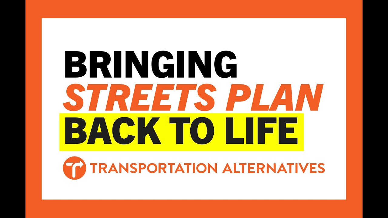 Rally & Testify for the NYC Streets Plan!