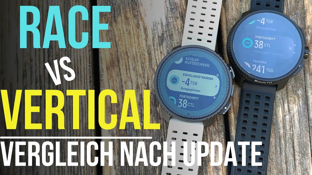 Suunto Race vs Suunto Vertical Vergleich mit dem größten Update