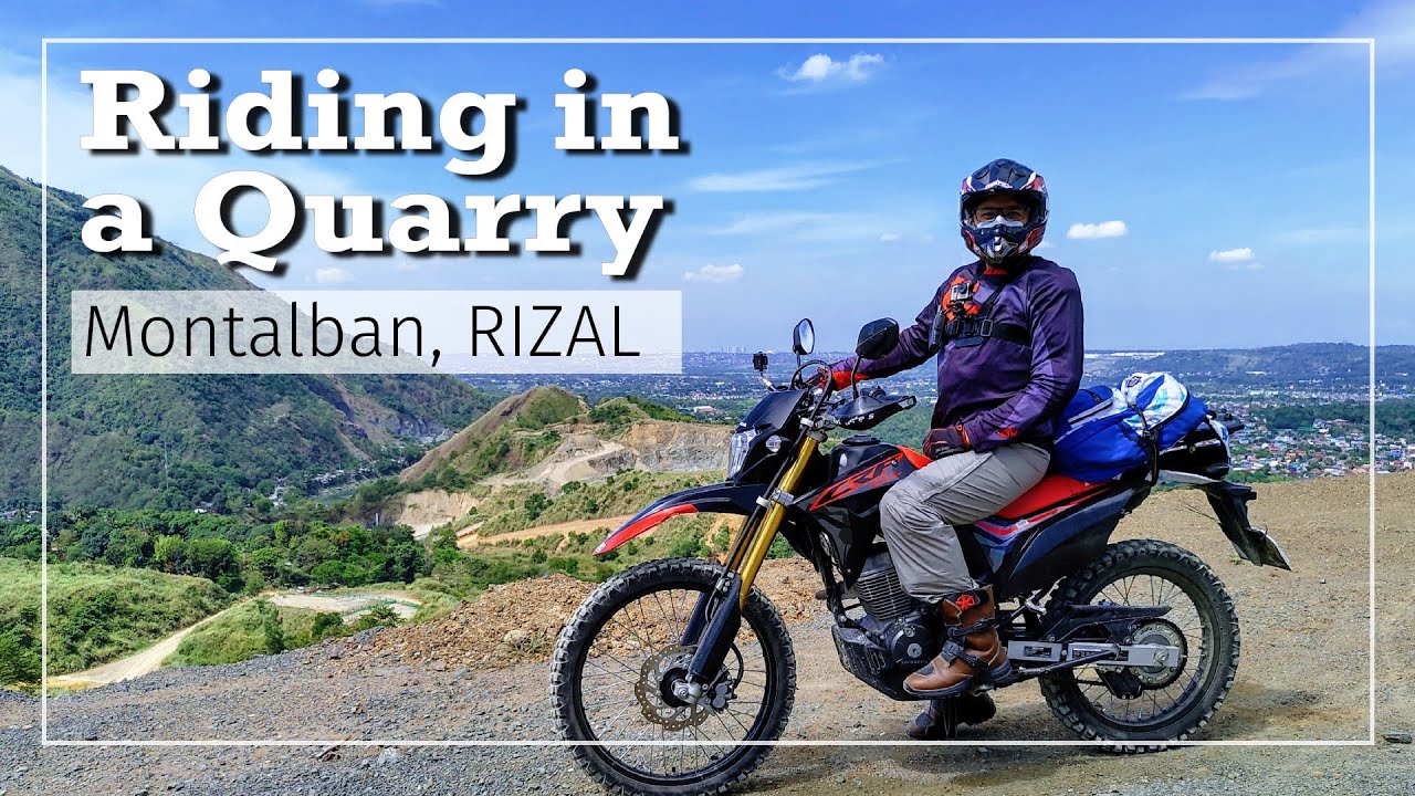 CRF150L Off Road Adventure : Mascap Montalban, Pacific Crusher Plant