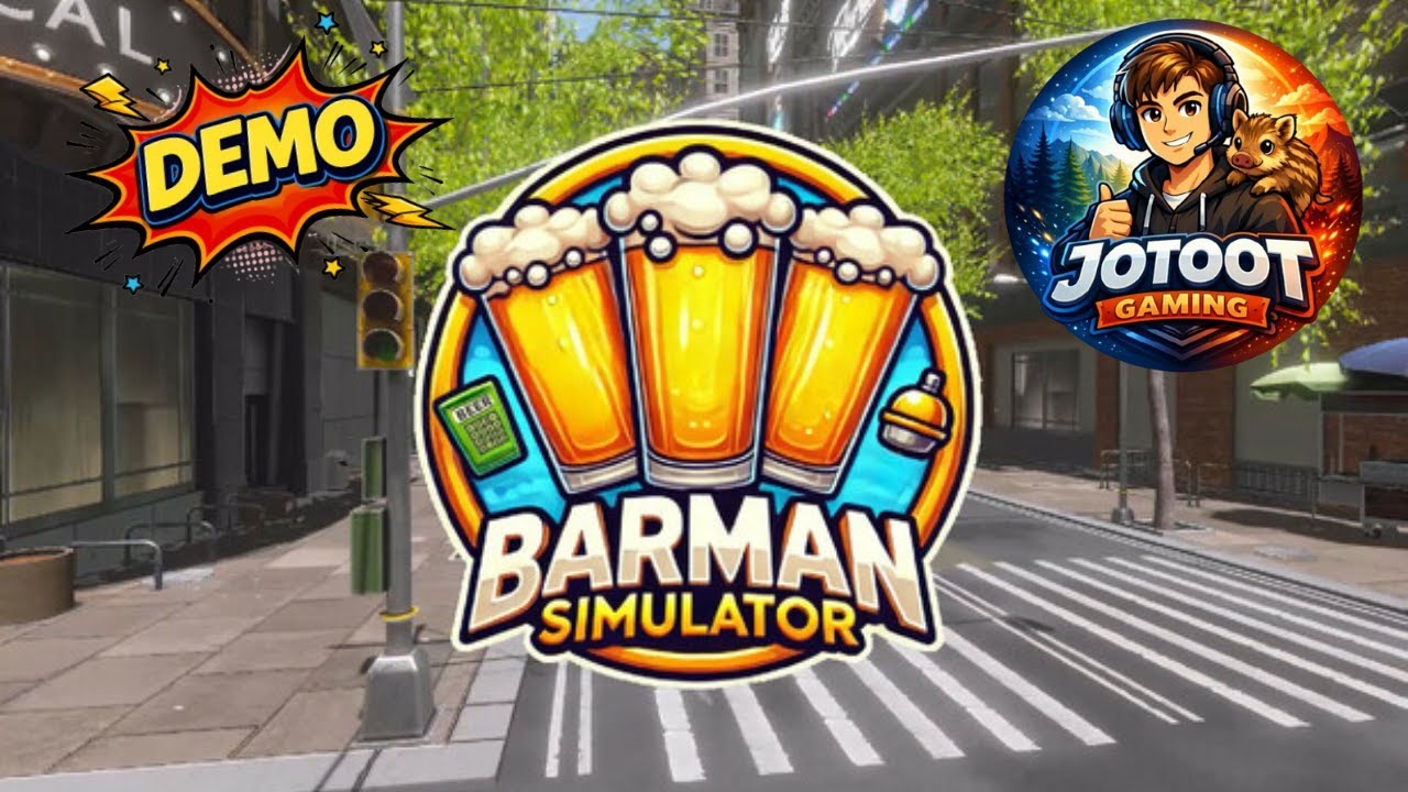Barman Simulator #1 Ils se battent dans mon bar !!