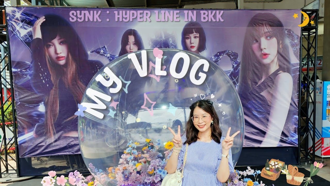 MY Vlog 💜🌛⭐️🦋 คอนเดี่ยวแรกของ aespa ในไทย 'SYNK : HYPER LINE' in Bangkok | 230729 | NiraNottt (ENG)