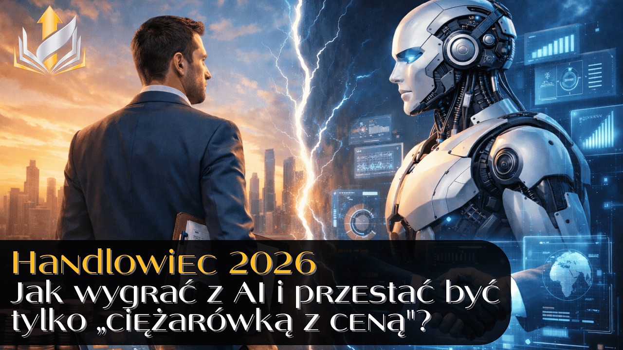 Handlowiec 2026: Jak wygrać z AI i przestać być tylko „ciężarówką z ceną”