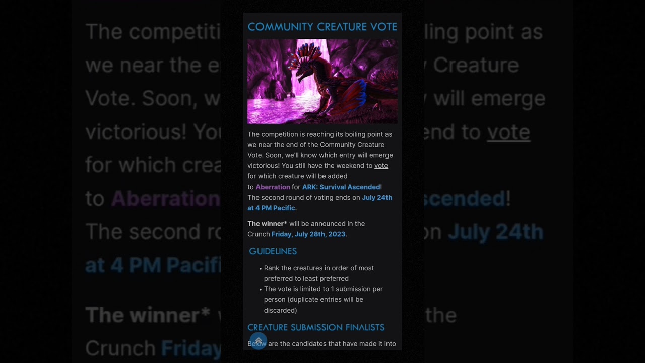 Community Crunch 371: Introducing Gigantoraptor! #arknews