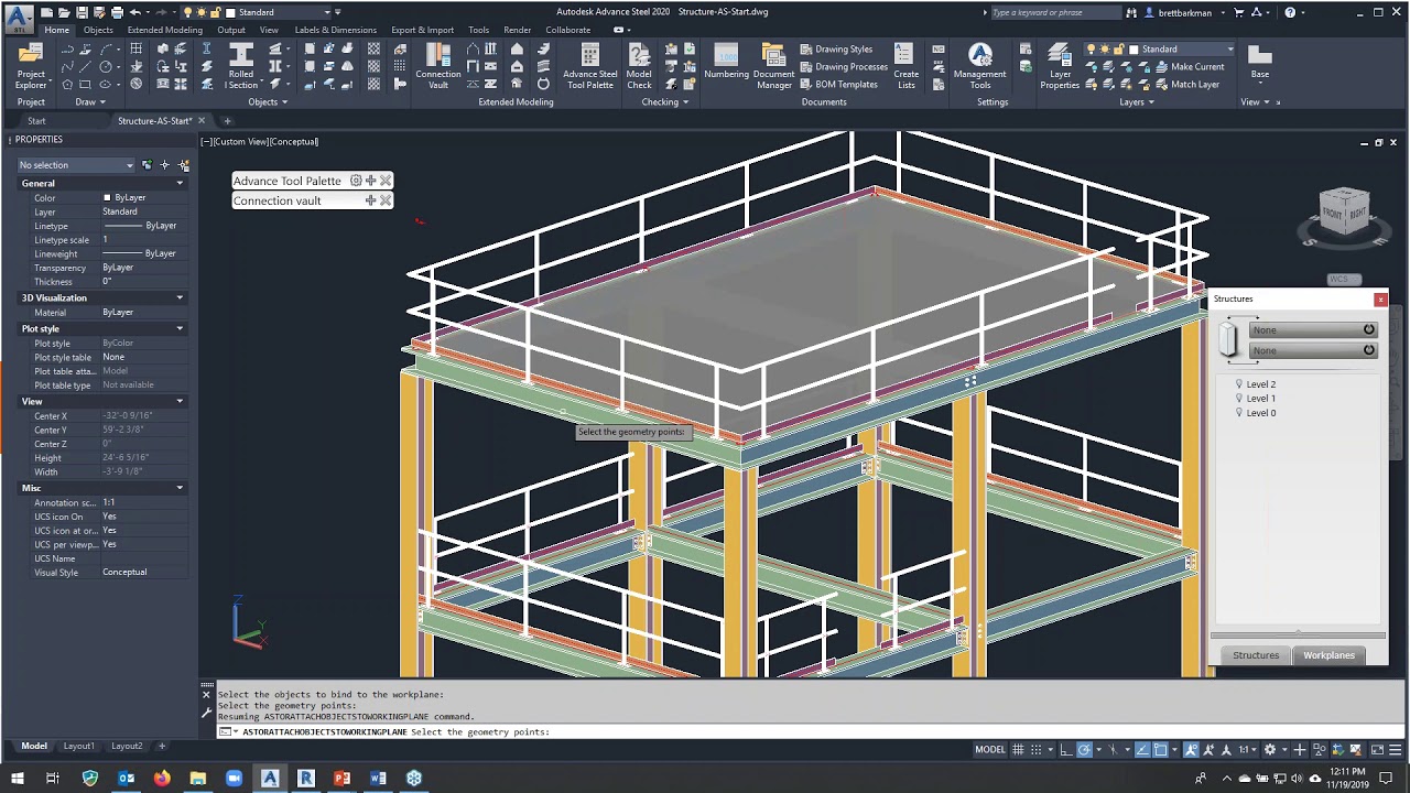 Autodesk Advance Steel Overview