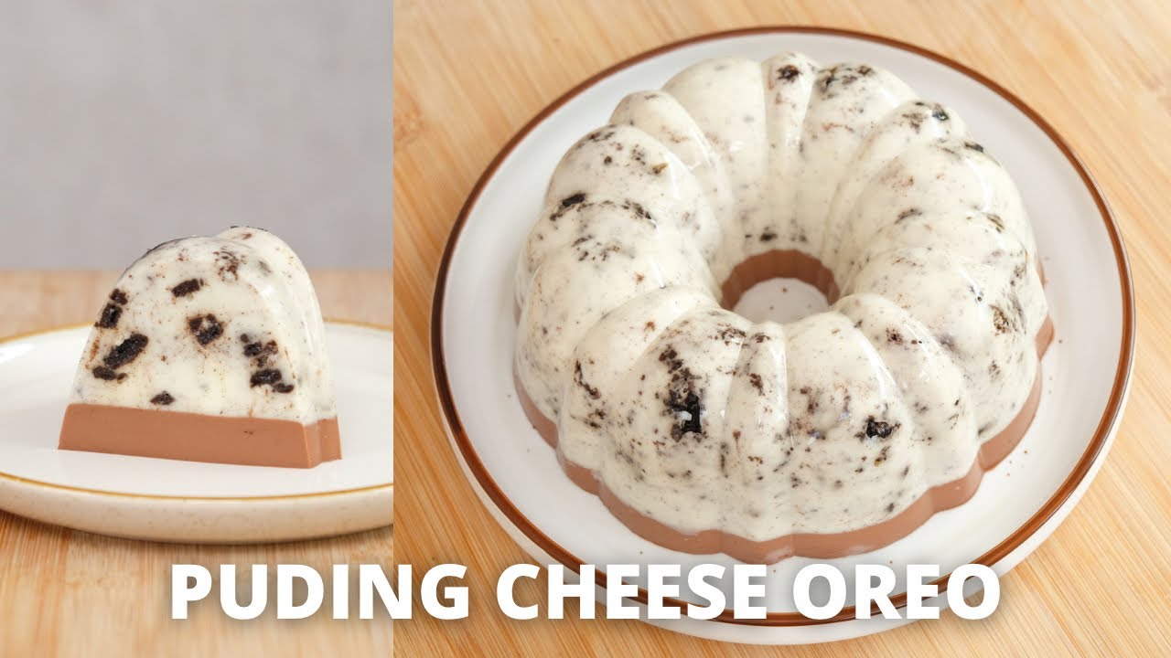 Pecinta cookies & cream wajib cobain! PUDING CHEESE OREO!