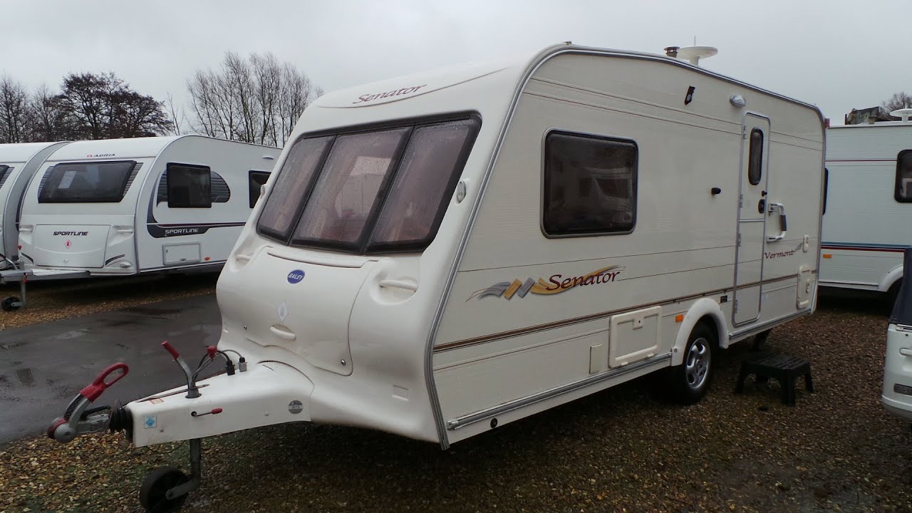 Bailey Senator Vermont 2005 2berth touring caravan tour