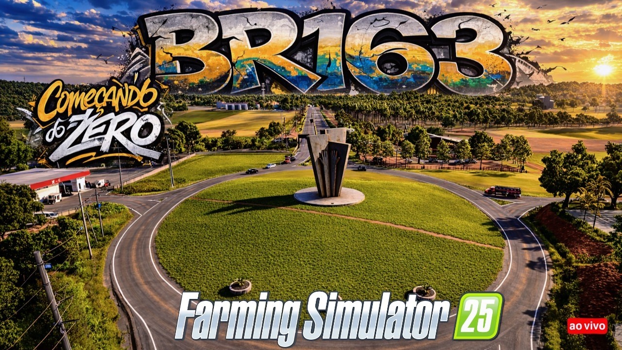 Nova Série BR-163🌾Começando do ZERO no FS25